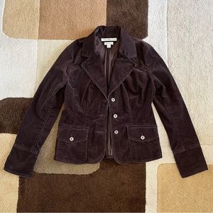 Vintage Tommy Hilfiger Brown Y2K Corduroy Jacket